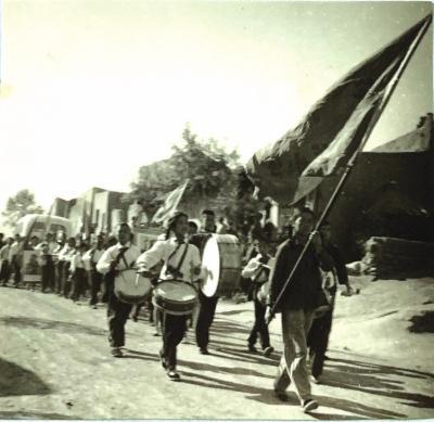 上世纪60年代的鼓号队