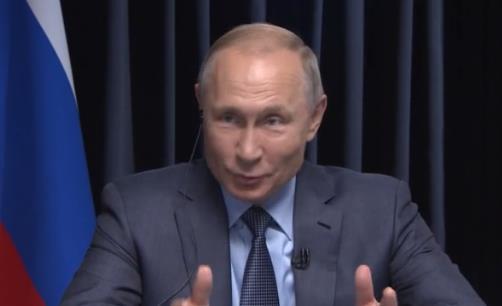 俄罗斯总统普京（今日俄罗斯视频截图）
