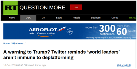 RT报道截图
