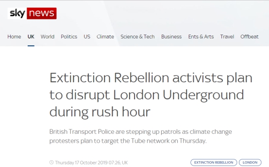 Sky News报道截图