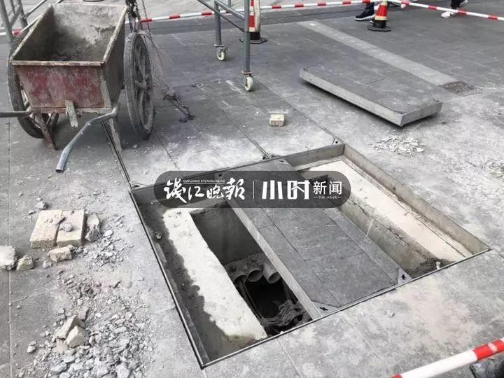 继续向北走，记者来到了读者爆料照片所反映的位置。