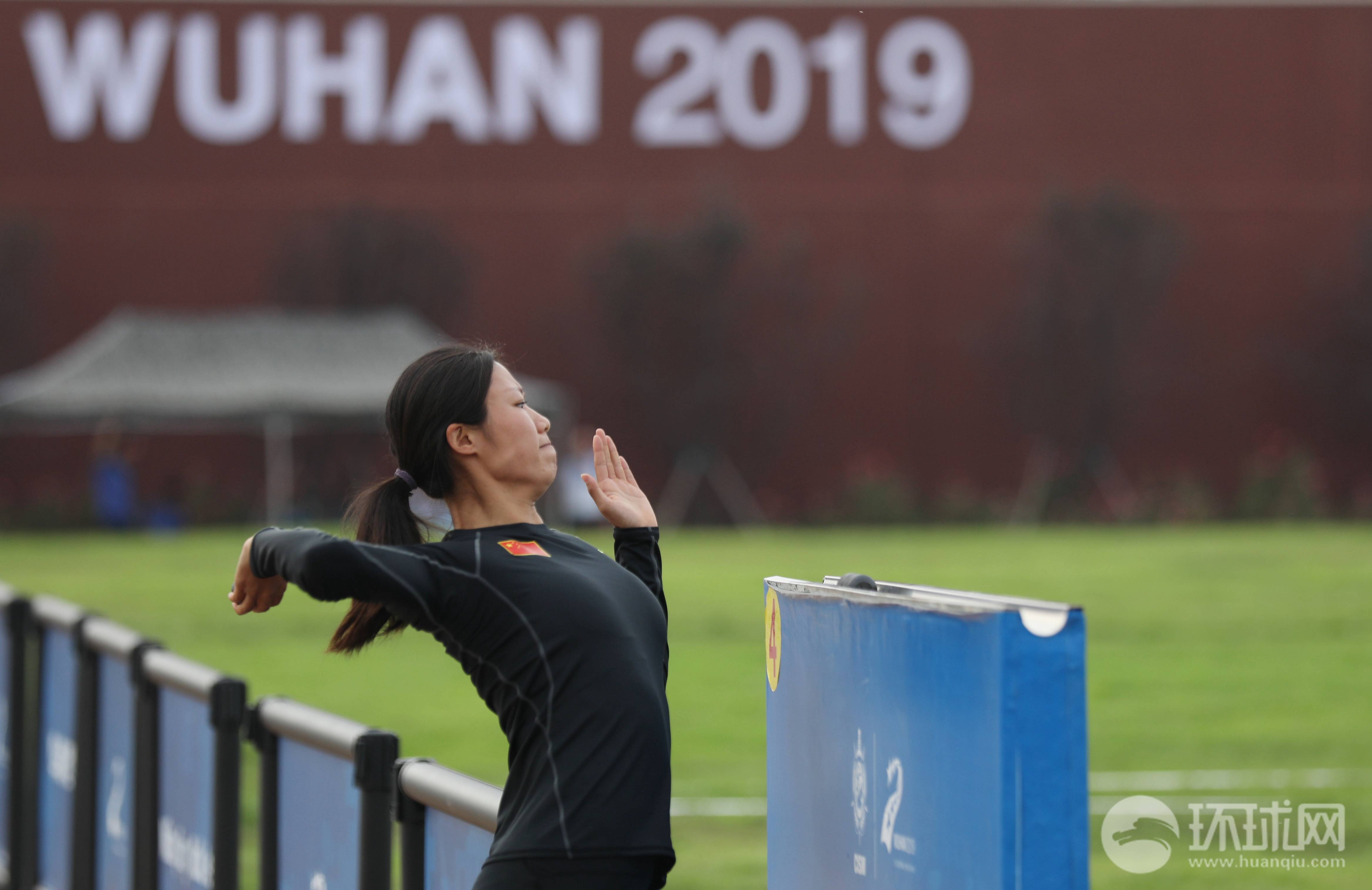 管超楠获得军运会军事五项个人全能女子投弹第一名