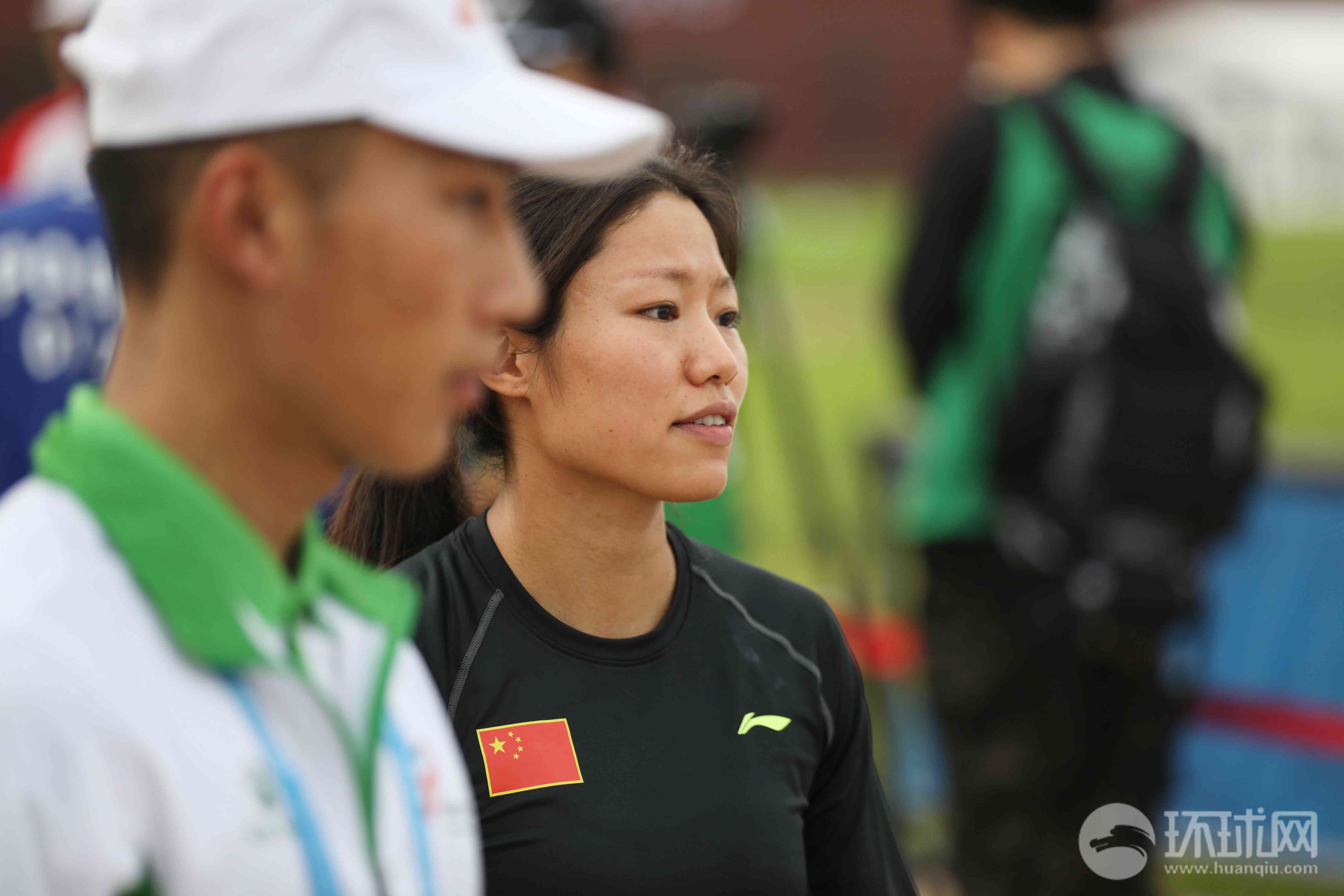 管超楠获得军运会军事五项个人全能女子投弹第一名