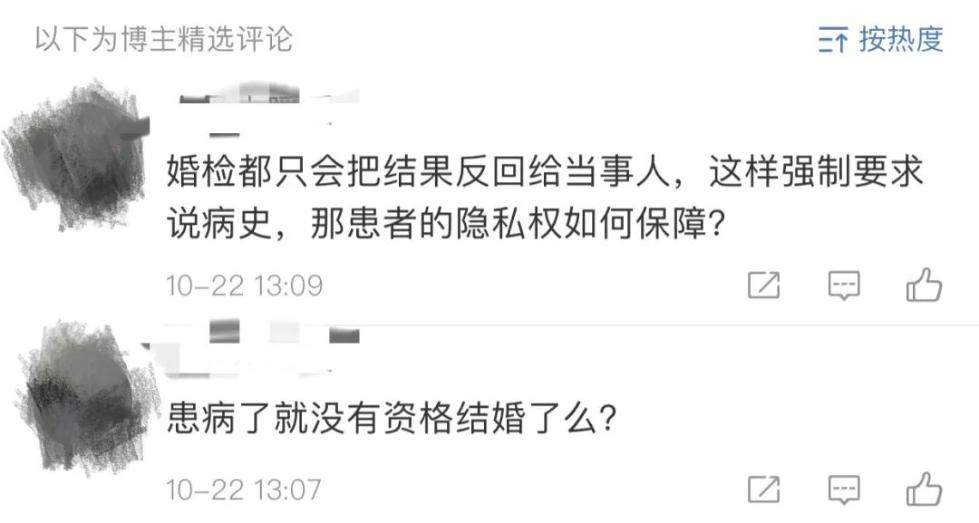 婚前病史要隐私权还是要知情权？网友为此吵翻了