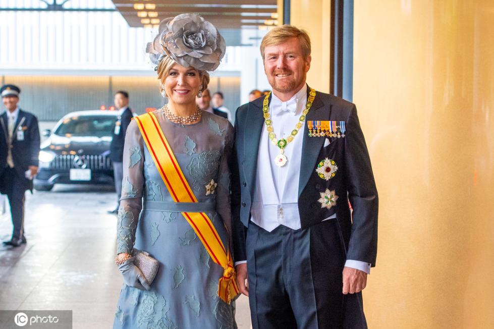参加典礼的荷兰国王夫妇（东方IC）
