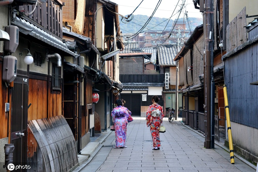 出游请注意 日本京都 花见小路 附近禁止拍照