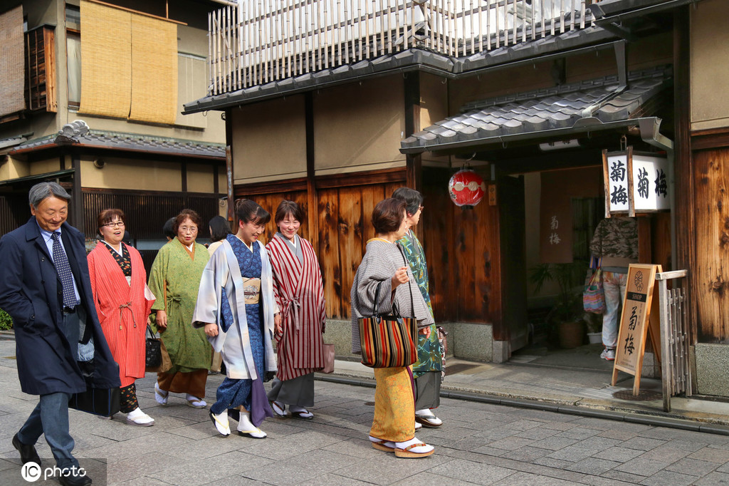 出游请注意 日本京都 花见小路 附近禁止拍照