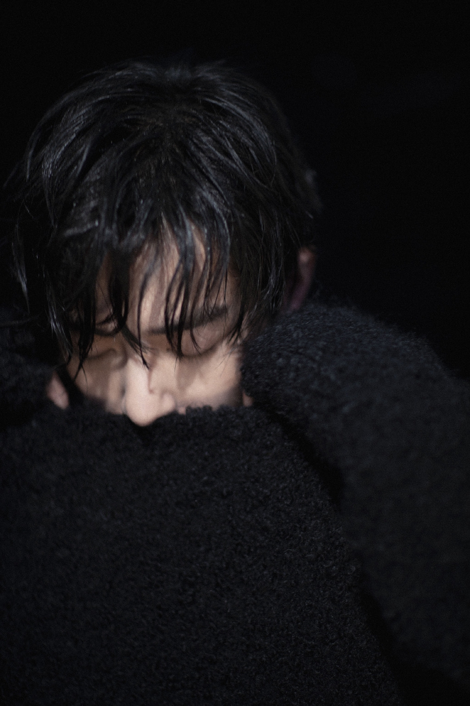 肖战湿发肖战侧脸肖战