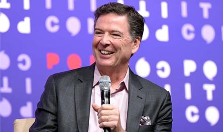 科米接受采访。图源：Getty Images