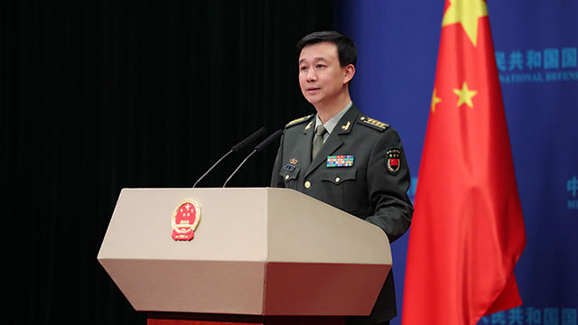 国防部新闻发言人吴谦  图源：国防部官网
