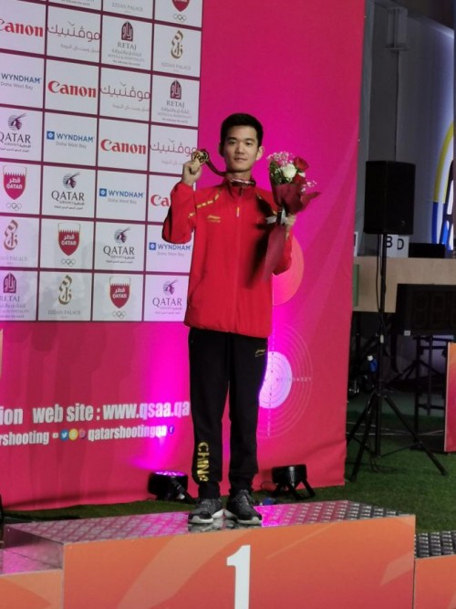 00后获亚洲射击锦标赛冠军