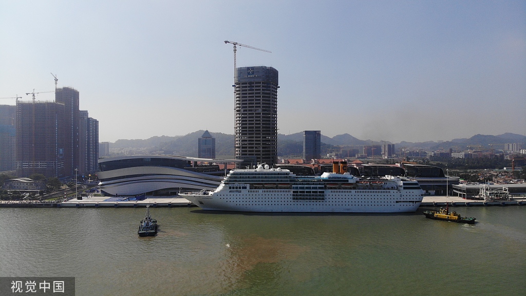 广州南沙国际邮轮母港正式开港