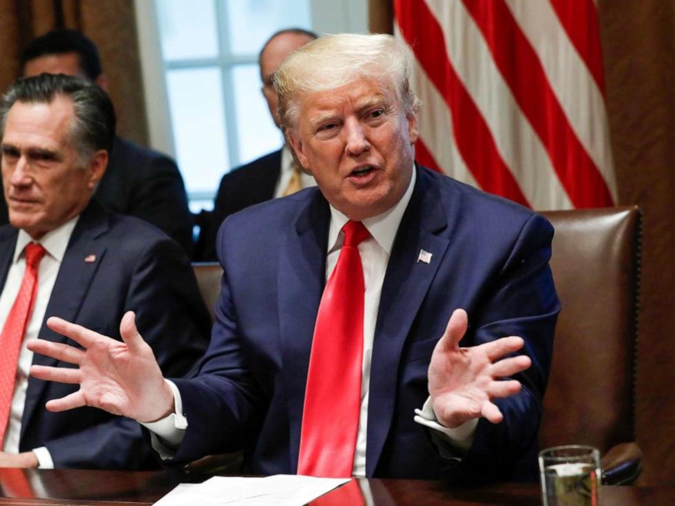 美国总统特朗普（来源：美国广播公司）