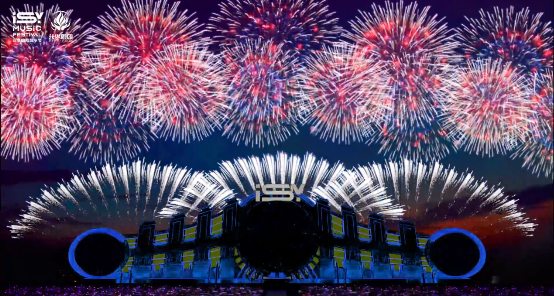 isy三亚国际音乐节炫酷舞台烟花大秀揭秘跨年盛会再升级