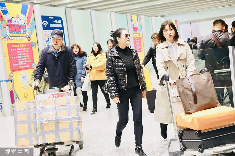 陈凯歌陈红夫妇现身机场
