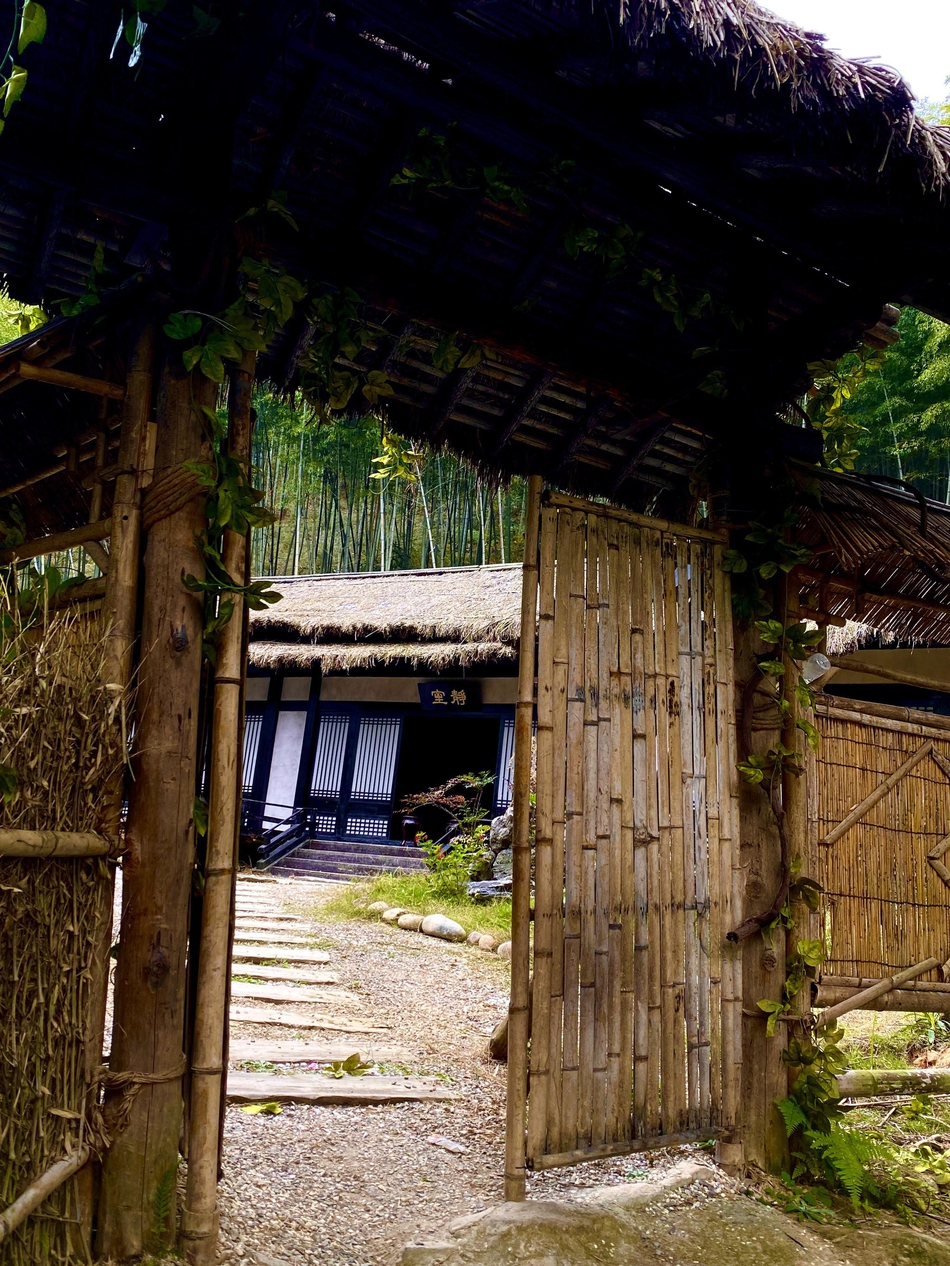 汪涵林依轮现身《陈情令》取景地 正襟危坐酷感十足