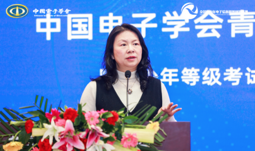 (北京大学李文新教授参加青少年等级考试系列标准升级发布会)
