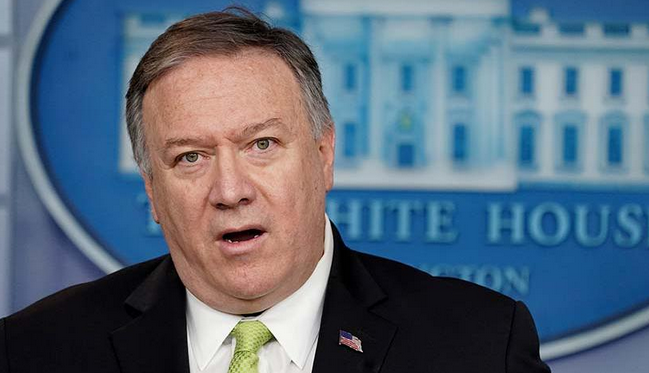 蓬佩奥&nbsp;图自路透社