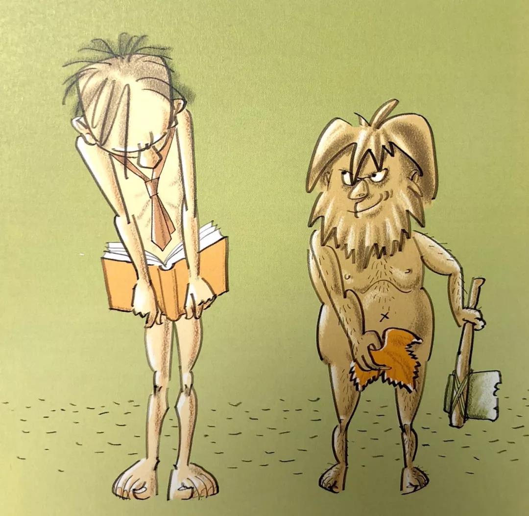 野蛮人用树叶遮羞,文明人用文字遮丑   王震坤/作夫妻之道    李肖飏