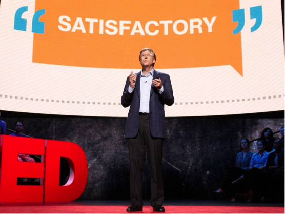 Bill Gates在TED演讲