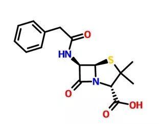 青霉素化学结构式