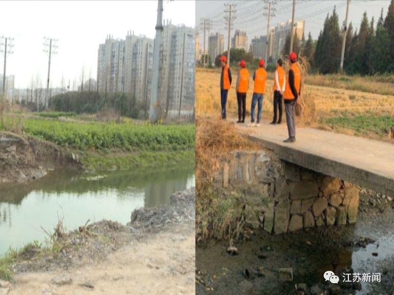 △农用桥被盗前后对比图（右为被盗前）