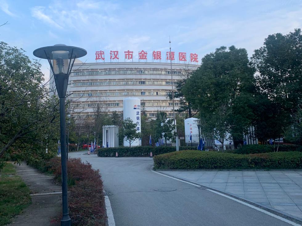 远远地看到"武汉市金银潭医院"这一行大字,郑永华心中情不自禁产生了