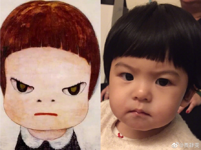 贾静雯晒萌照为波妞庆生 拍全家福记录女儿成长温馨满满