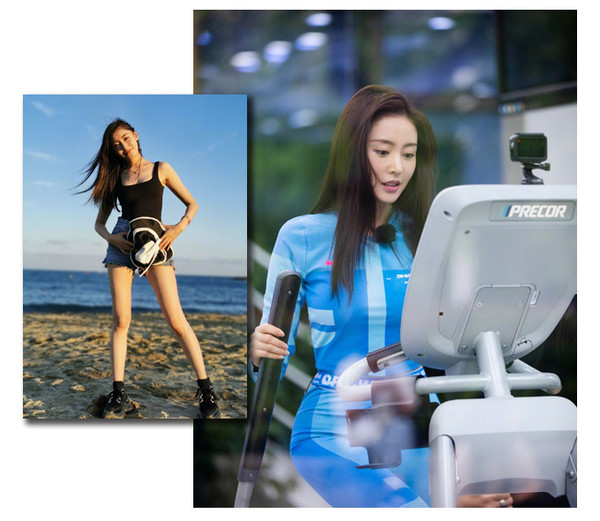 刘亦菲宅家1月练出腹肌，而我怎么胖5斤？