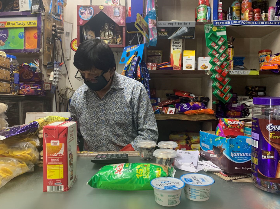 图为印度超市.受访者供图